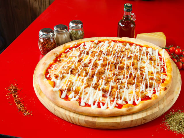 Chicken Cutlet Pizza (X-Large Pie).